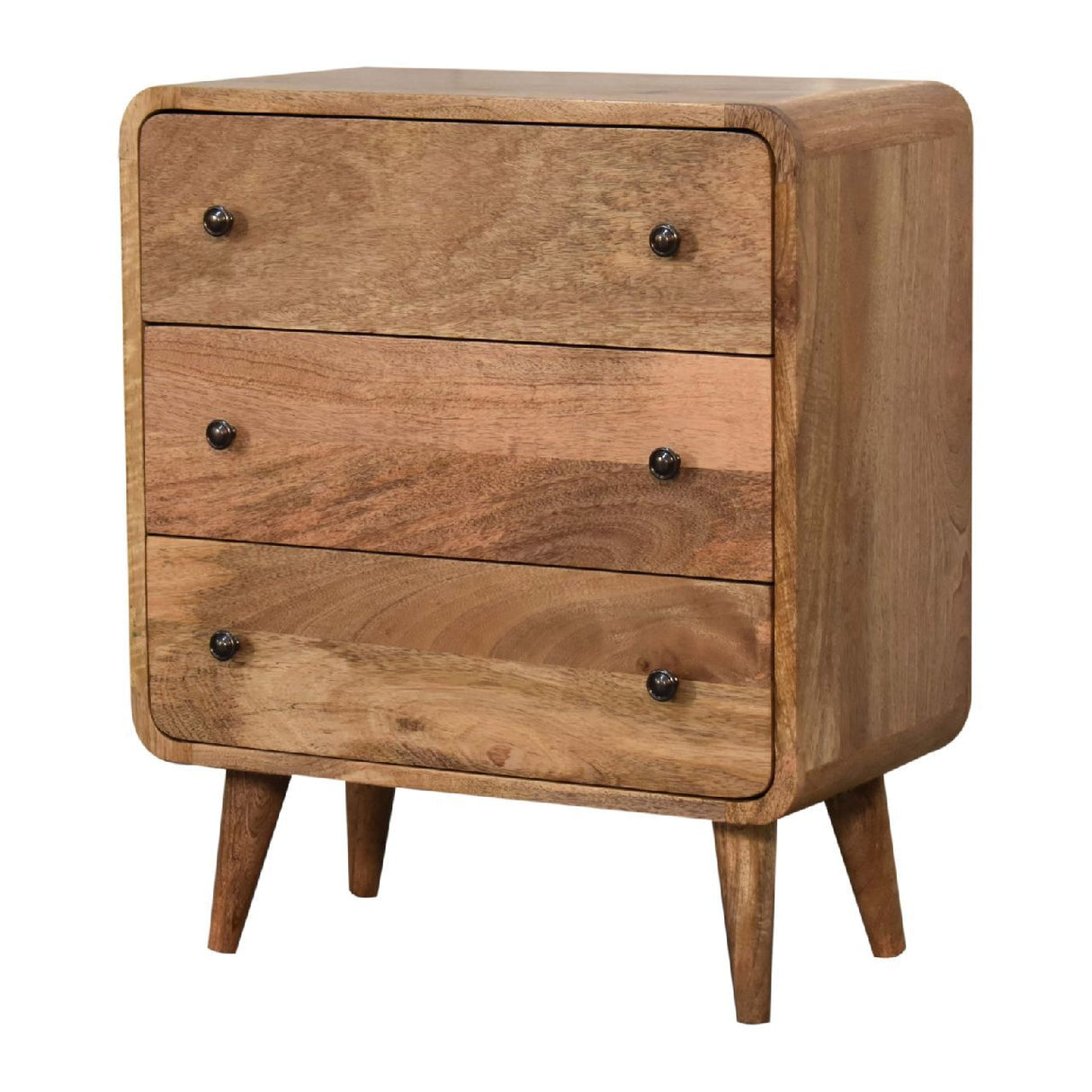 3 Drawer Mini Curved Chest by Couch.com