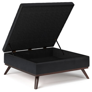 Owen - Multifunctional Square Coffee Table Storage Ottoman by Couch.com