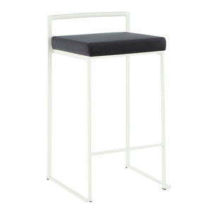 Fuji - Simple Elegance, Contemporary Stackable Counter Stool by Couch.com