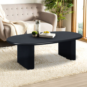Tapered Tabletop Coffee Table - Antique Black by Couch.com