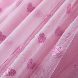 Three-dimensional Wings Mesh Girl Dress
