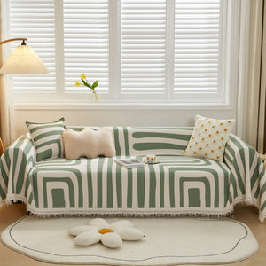 Furniture Covers for Pets, Waffle Lattice Fabric Sofa Throw, Couch Cover Blanket Throw