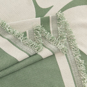 Chenille Jacquard Alphabet Sofa Blanket Cover, L Shape Sofa Cover, Reversible Couch Covers for Dogs