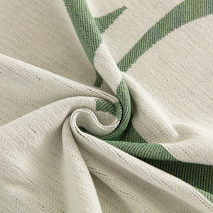 Chenille Jacquard Alphabet Sofa Blanket Cover, L Shape Sofa Cover, Reversible Couch Covers for Dogs