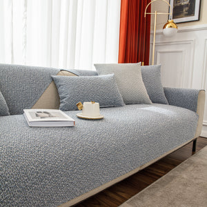 Washable Polyester Sofa Towel, Non-Slip Sofa Seat Covers, and Couch Protectors - Furniture Covers for Pets