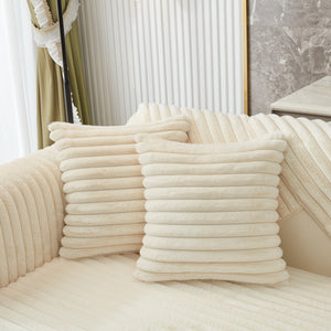 Winter Thickened Rabbit Plush Non-slip Sofa Cushion, Faux Fur Fluffy Furniture Protector