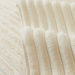 Winter Thickened Rabbit Plush Non-slip Sofa Cushion, Faux Fur Fluffy Furniture Protector