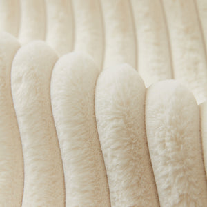 Winter Thickened Rabbit Plush Non-slip Sofa Cushion, Faux Fur Fluffy Furniture Protector