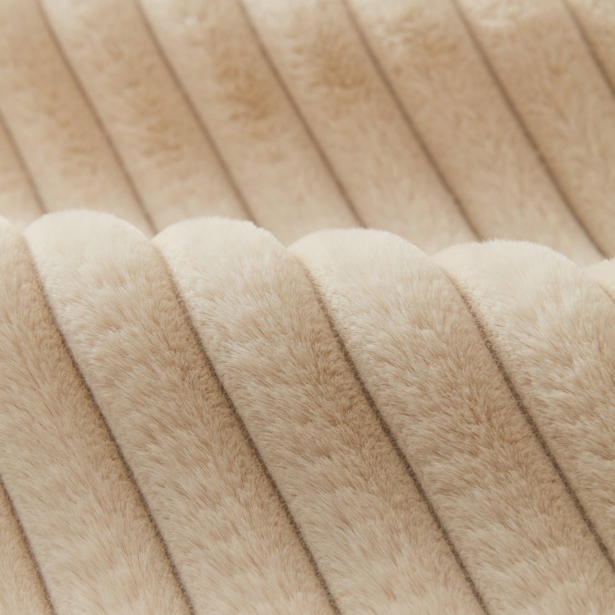 Winter Thickened Rabbit Plush Non-slip Sofa Cushion, Faux Fur Fluffy Furniture Protector