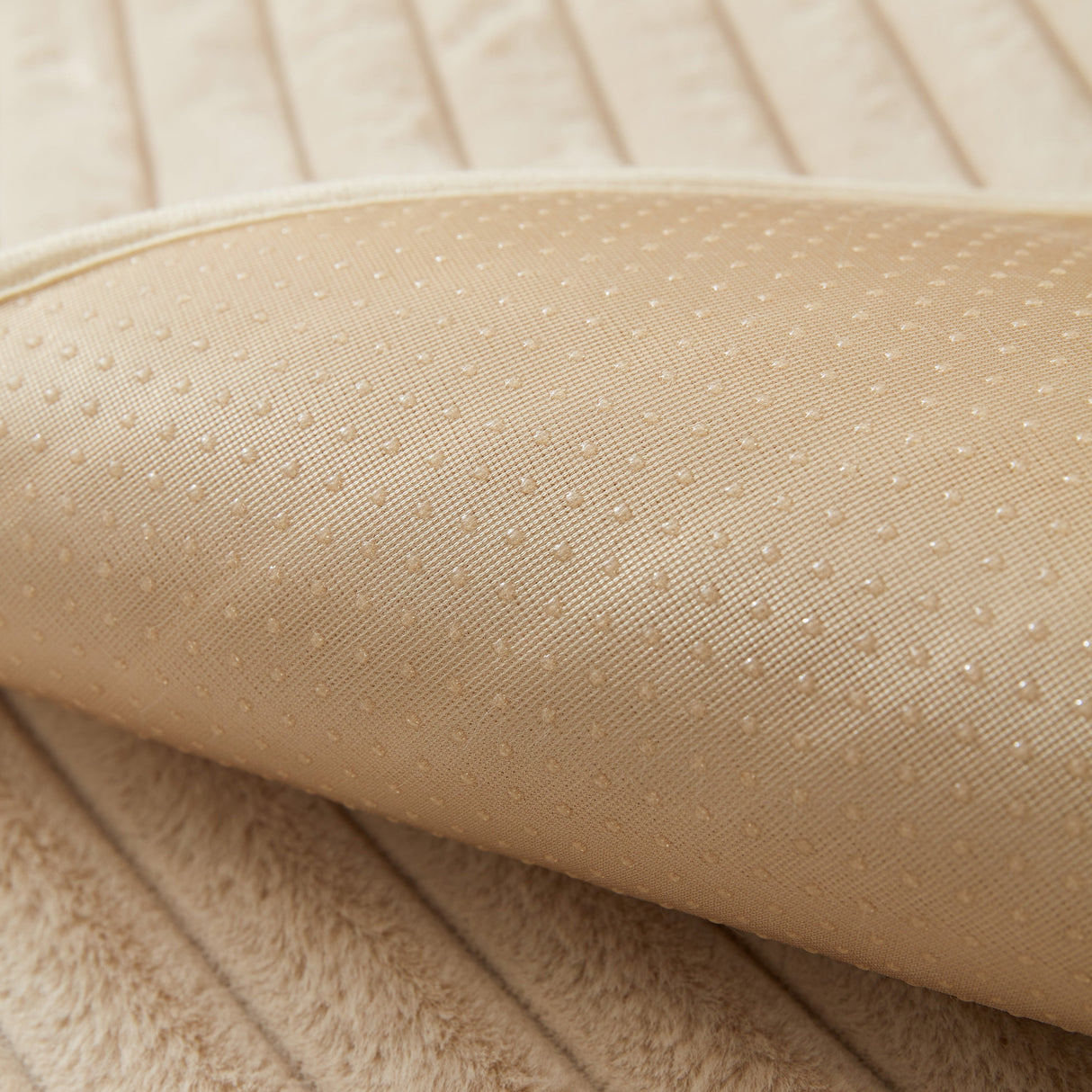 Winter Thickened Rabbit Plush Non-slip Sofa Cushion, Faux Fur Fluffy Furniture Protector