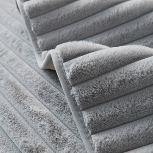 Winter Thickened Rabbit Plush Non-slip Sofa Cushion, Faux Fur Fluffy Furniture Protector