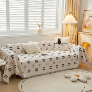 High-Quality Fabric Non-Slip Sofa Cover Throw, Throw Blankets for Couch, Furniture Covers for Pets
