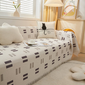 High-Quality Fabric Non-Slip Sofa Cover Throw, Throw Blankets for Couch, Furniture Covers for Pets