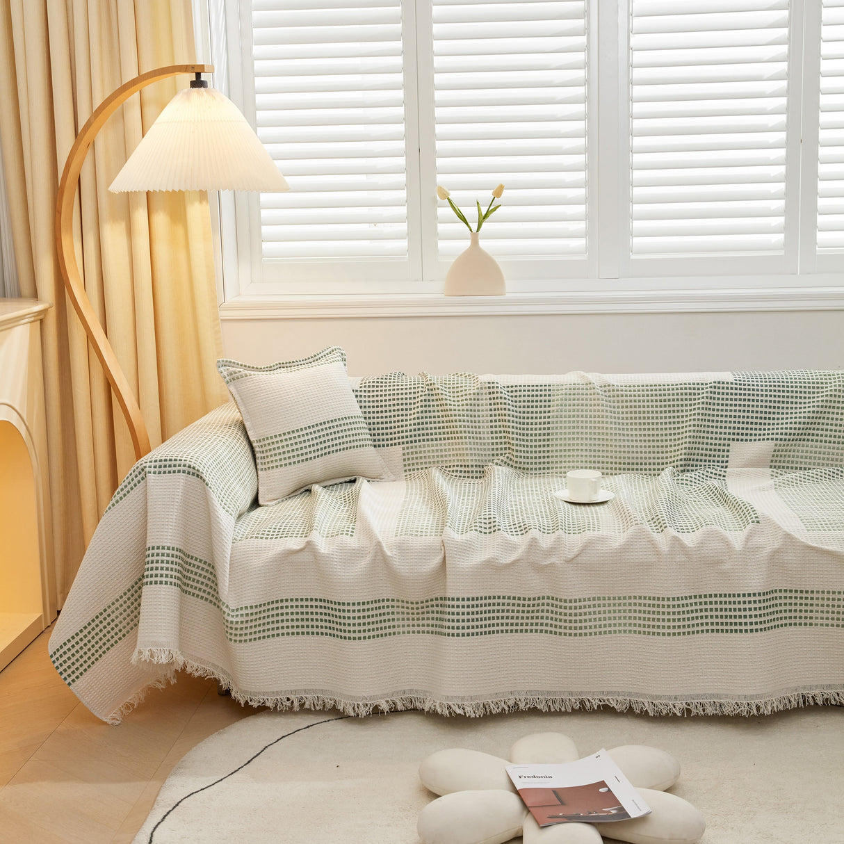 Large Couch Cover Throw, l Shape Sofa Cover for Sectional Couch Pet Friendly Furniture Protector