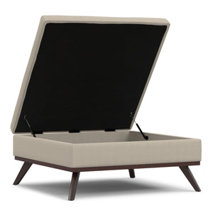 Owen - Multifunctional Square Coffee Table Storage Ottoman by Couch.com