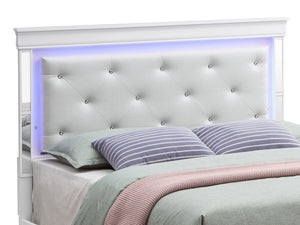 Bed With LED Light Accents Headboard by Couch.com