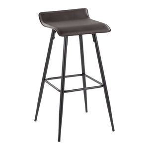 Ale - Contemporary Fixed-Height Bar Stool (Set of 2) by Couch.com