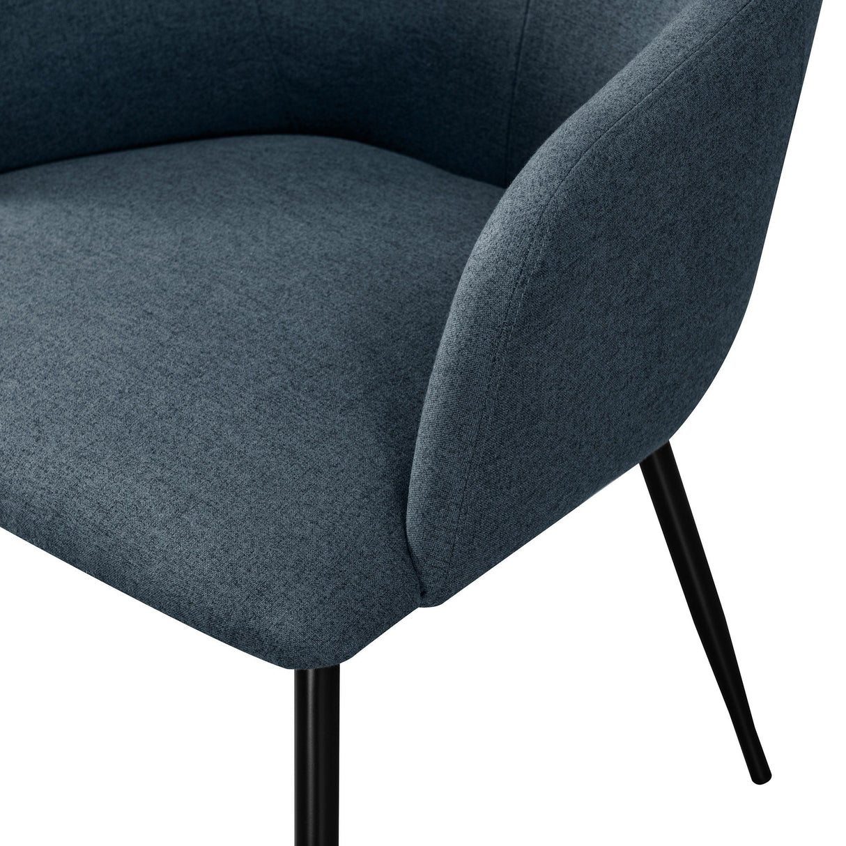 Contemporary Upholstered Woven Dining Chairs by Couch.com
