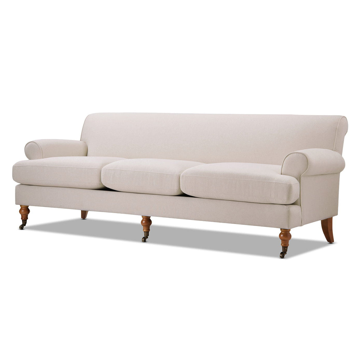 Alana Lawson - Modern Three Cushion Tightback Sofa by Couch.com