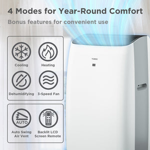 Greenland 14,000 BTU Portable Air Conditioner & Heater