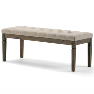 Waverly - Upholstered Tufted Ottoman Bench by Couch.com