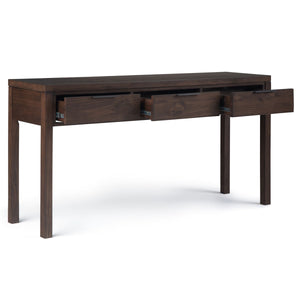 Hollander - Wide Console Table - Warm Walnut Brown by Couch.com