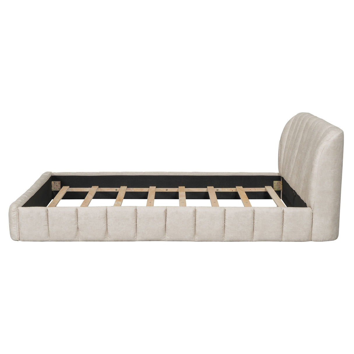 Elegant Design Upholstered Platform Bed by Couch.com