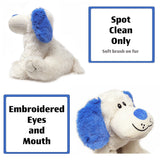 Rainbow Lites Puppy Dog Glow Plush LED Night Light Up Stuffed Animal 2 Pack Set