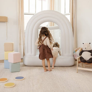 Factory In Stock Children's Inflatable Castle Inflatable Jumping Bed Children's Party Castle Indoor And Outdoor Small Family Jumping Bed