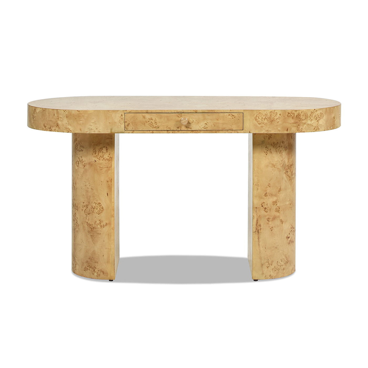 Jesse - Single Drawer Oval Computer Desk by Couch.com