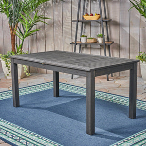 Outdoor Expandable Dining Table With Square Legs by Couch.com