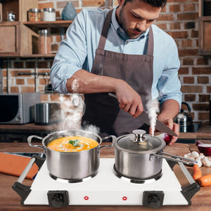 000W Electric Dual Burner by DirectDeals