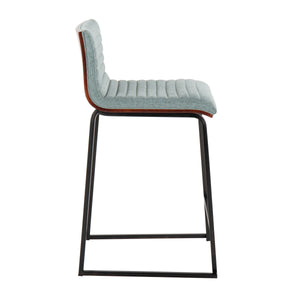 Mason Mara - Contemporary Fixed Height Quality Counter Stool (Set of 2) by Couch.com