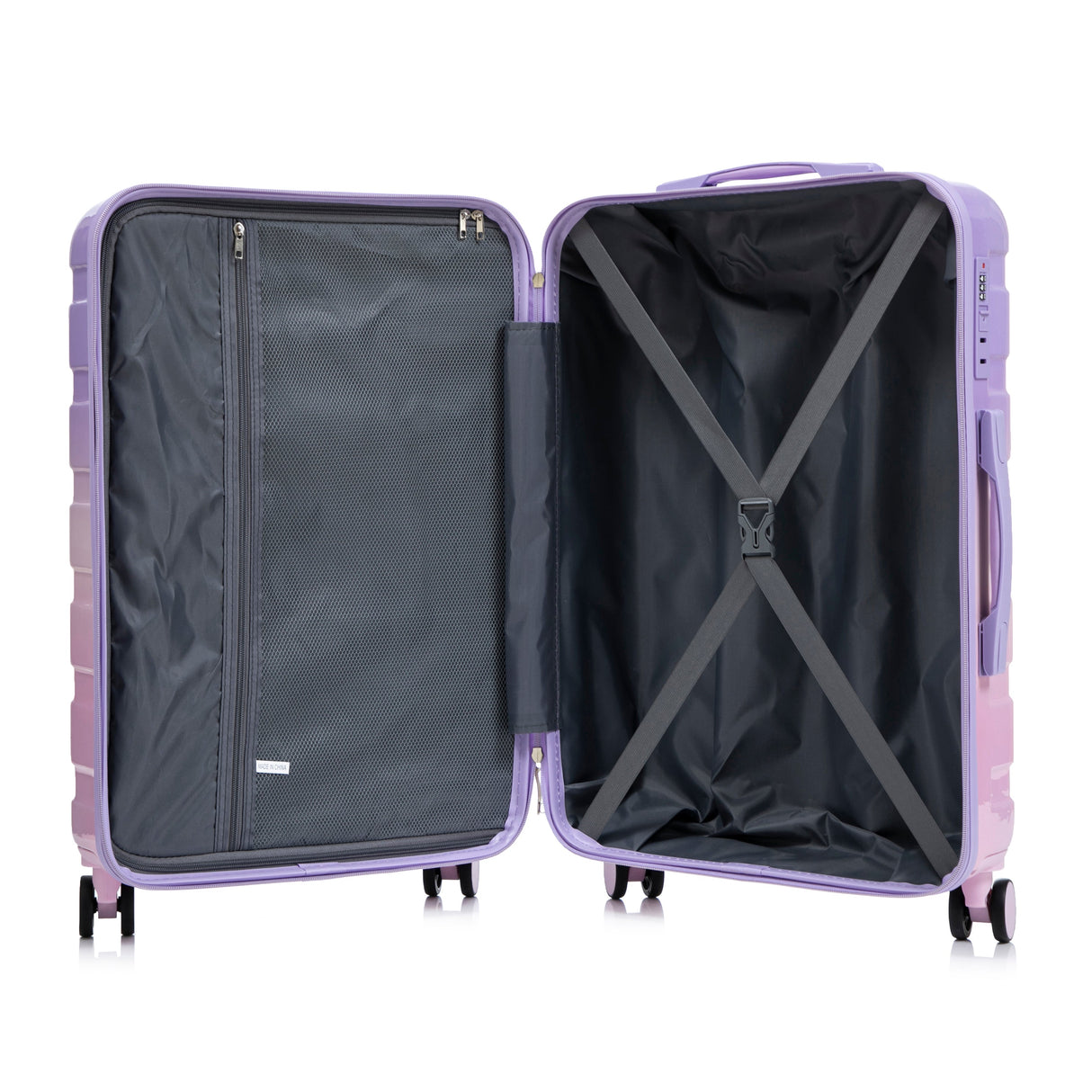 20'/24'/28' 3-Piece PC Spinner Wheel Luggage Set