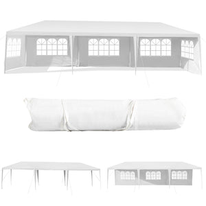 10 x 30 Feet Canopy Tent with 5 Removable Sidewalls for Party Wedding by DirectDeals