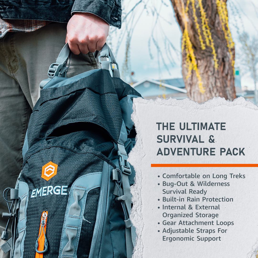 80L Survival Backpack - The Ranger