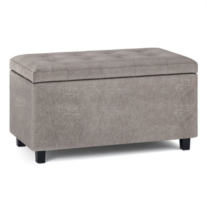 Cosmopolitan - Upholstered Storage Ottoman by Couch.com