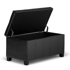 Dover - Upholstered Storage Ottoman Bench by Couch.com