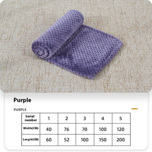 Summer Coral Fleece Blanket For Dogs Sleeping Pets