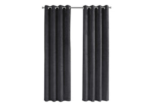2 Pieces Set, Curtain Panel, Room Darkening, Grommet, Contemporary & Modern by Couch.com