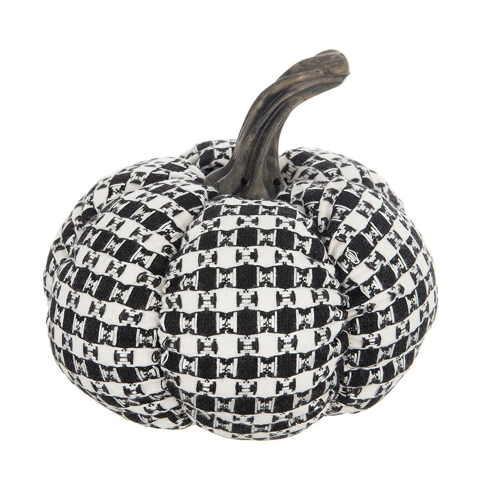 Plaid Pumpkin Decor, For Holiday Halloween Decoration by Couch.com