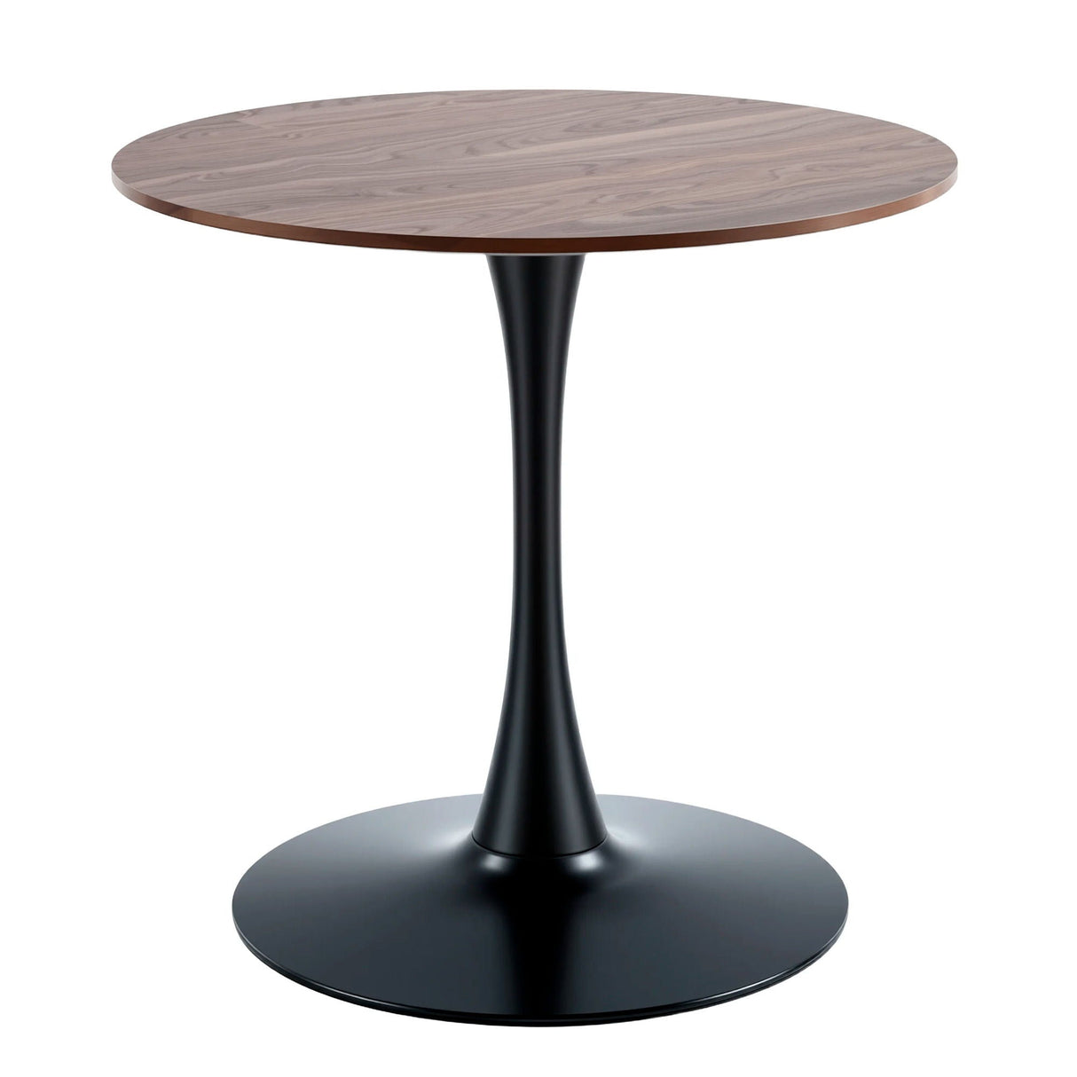 Mid-Century Tulip Table With Round Top and Pedestal Base