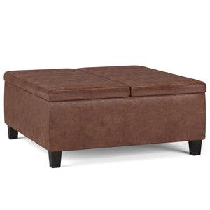 Ellis - Coffee Table Storage Ottoman Contemporary Design by Couch.com