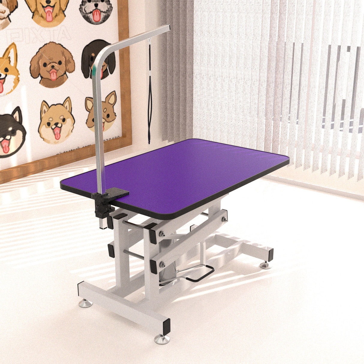 Hydraulic Pet Grooming Table by Couch.com