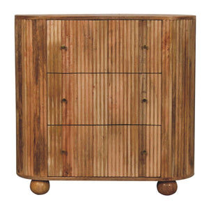Soba - Ball Chest - Oak by Couch.com