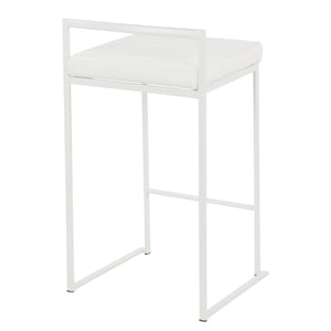 Fuji - Simple Elegance, Contemporary Stackable Counter Stool by Couch.com