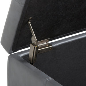 Dover - Upholstered Storage Ottoman Bench by Couch.com