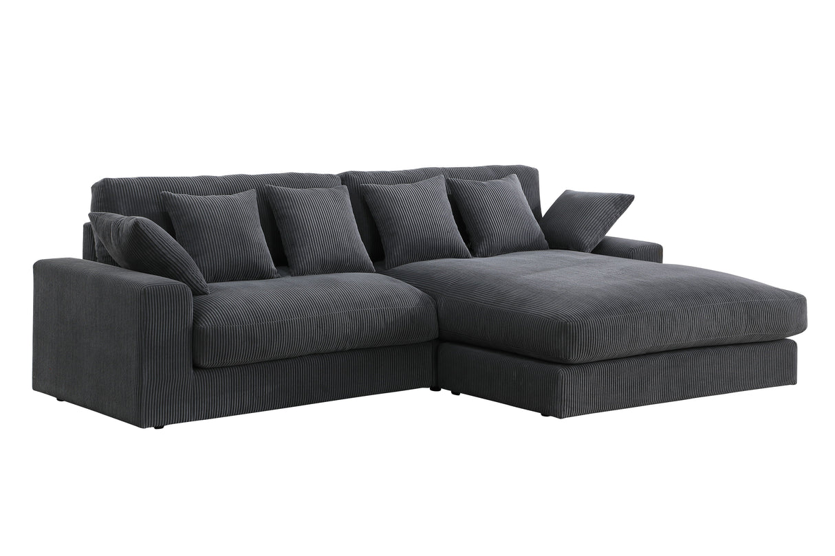 Mystic - Reversible Sectional Sofa Chaise by Couch.com
