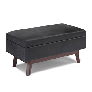 Owen - Upholstered Rectangular Storage Ottoman by Couch.com