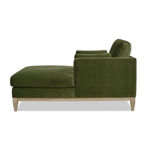 Knox - Modern Farmhouse Chaise Lounge Chair by Couch.com